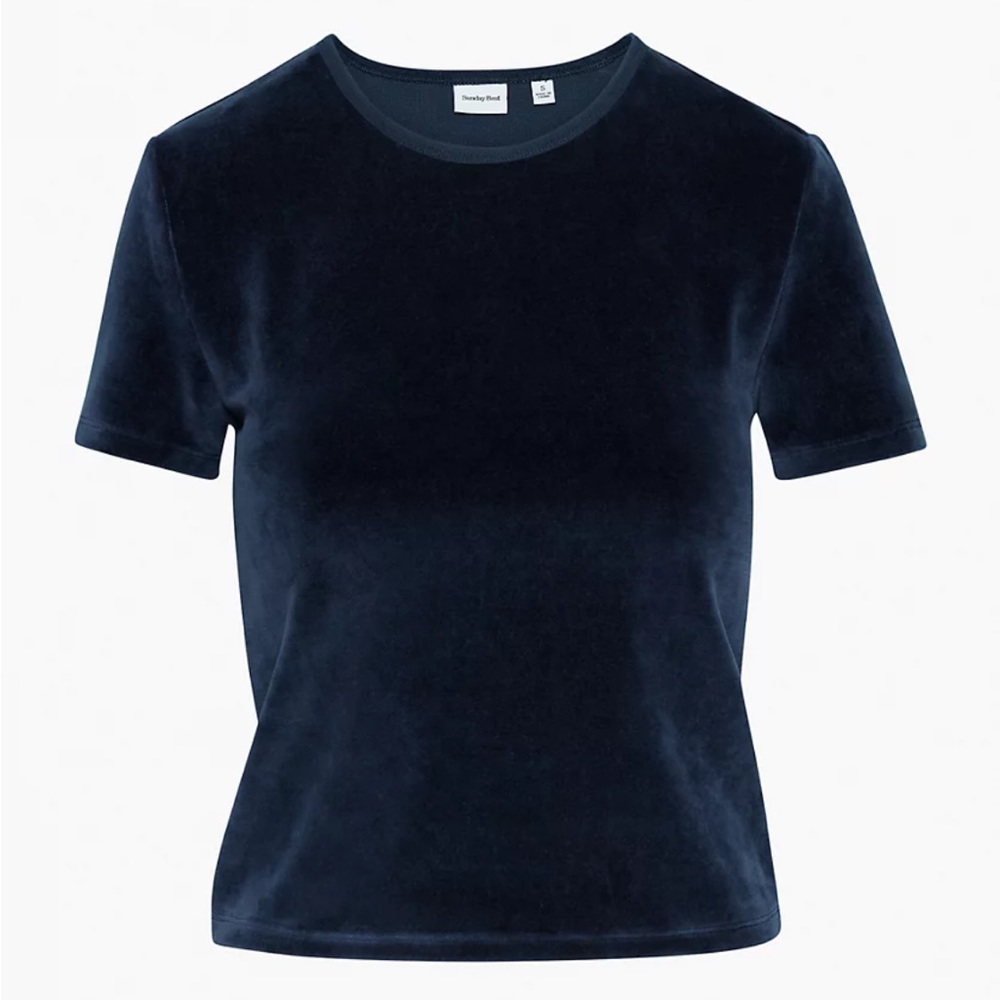 Aritzia Sunday Best Henri T-Shirt in Total Eclipse